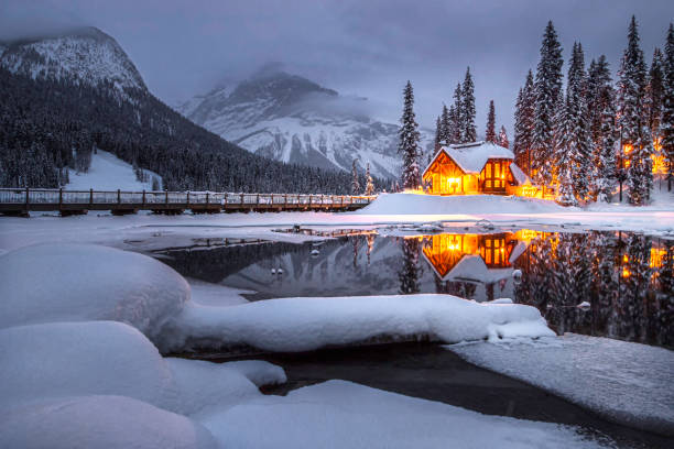Rocky Mountains landscape in North America